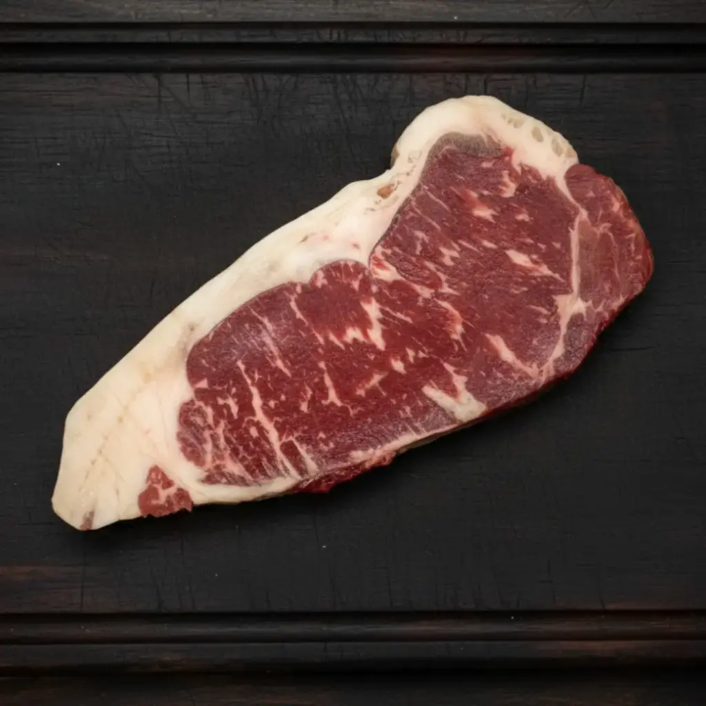 Ebony Australian Grain Fed 270 Days MBS4+ Striploin Steak