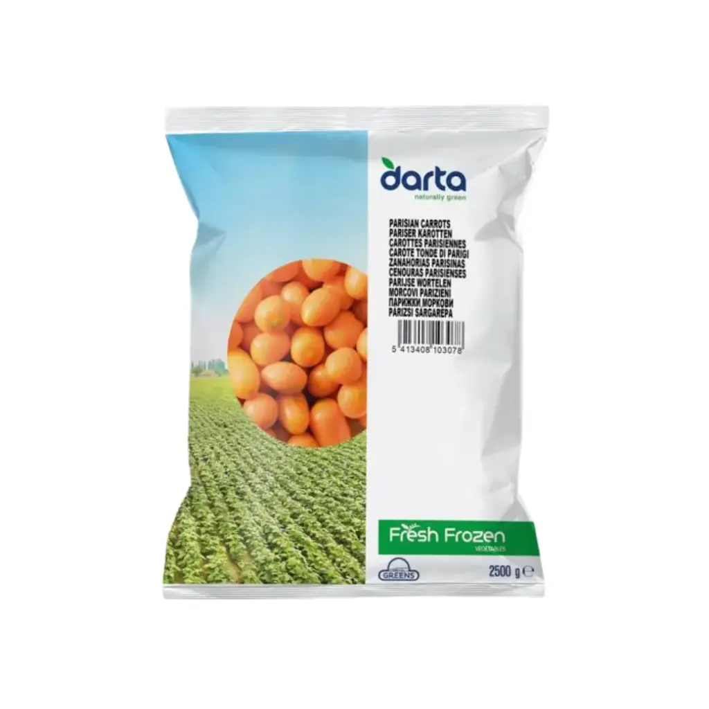 Frozen Parisian Carrots 2.5kg/pack