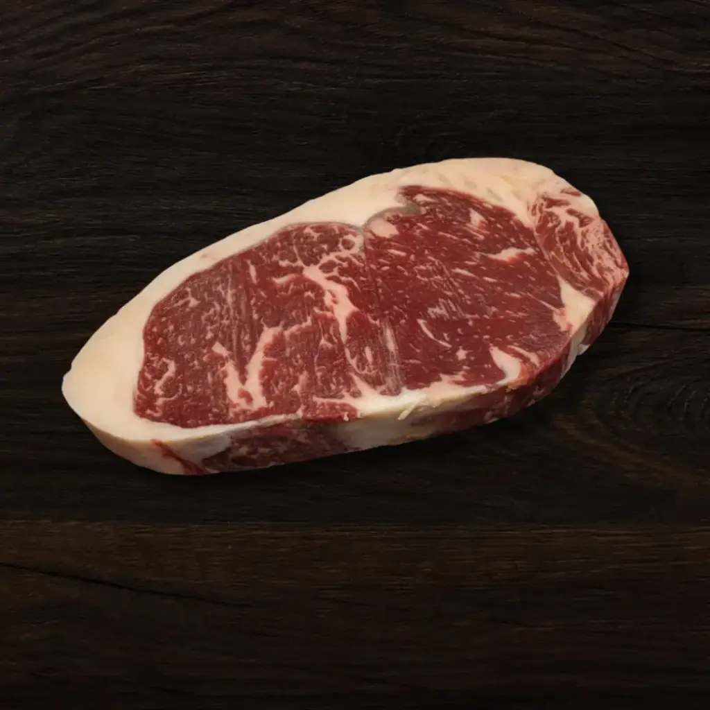 Australian Black Grain Fed 400 Days MBS4+ Striploin Steak 