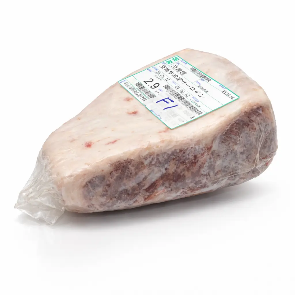 [CBJ019-290] Japanese Beef F1 Striploin Full Block (2.9kg)