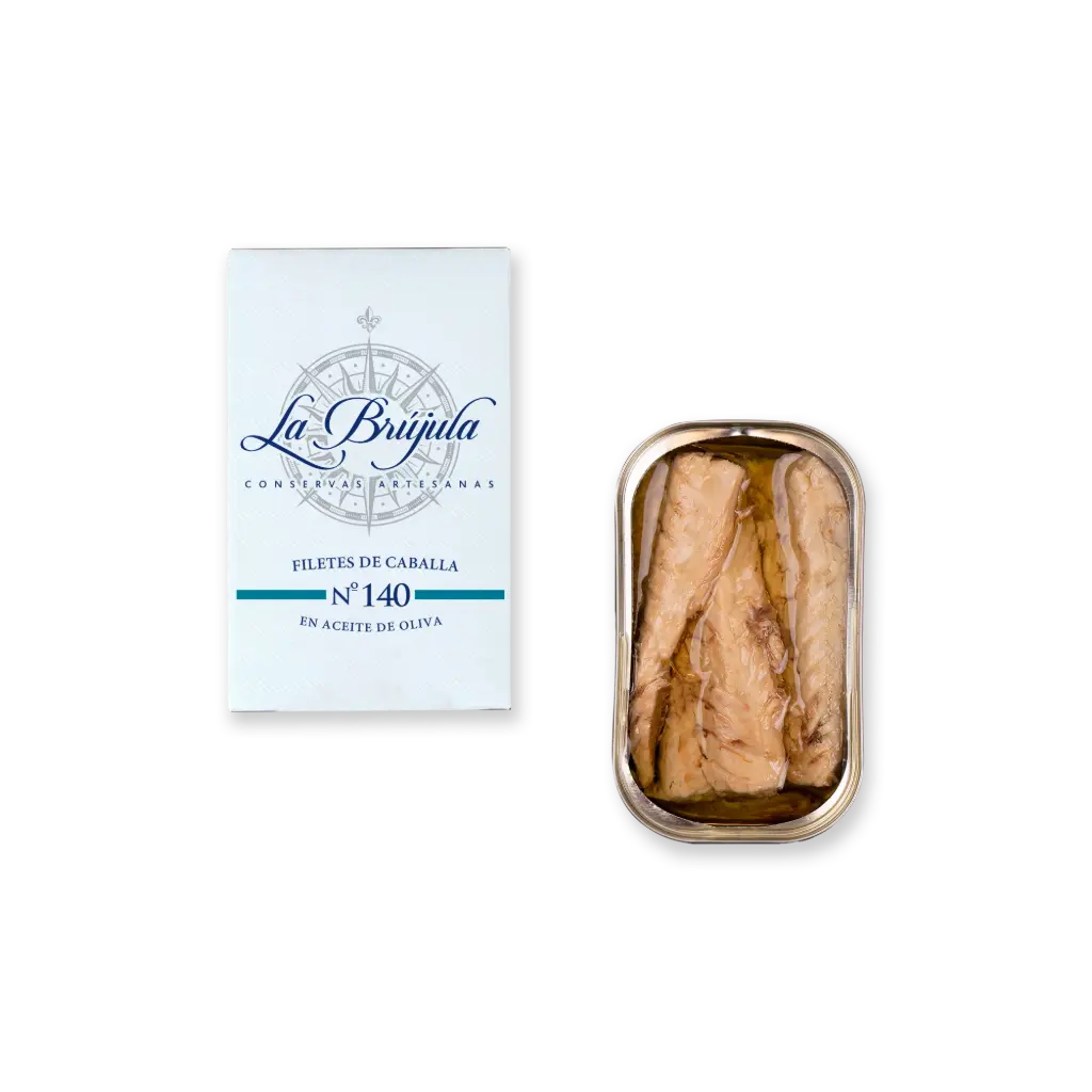 La Brujula Mackarel Fillet in Olive Oil