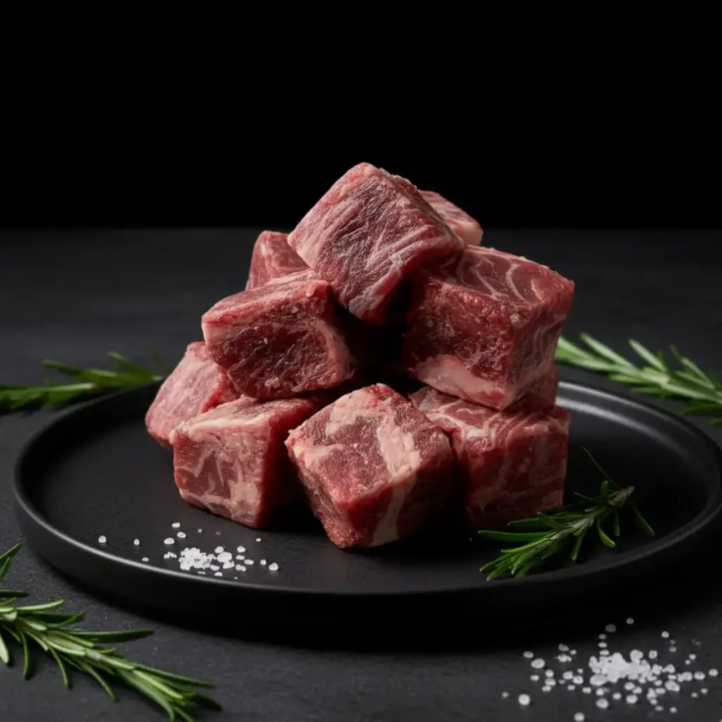 Iberico Pork Cheek Cube Steak 200g/pack