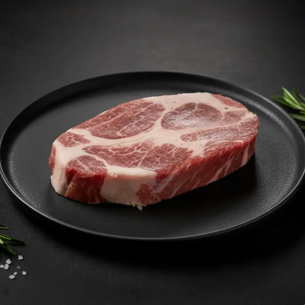 Iberico Pork Collar Steak 140g+