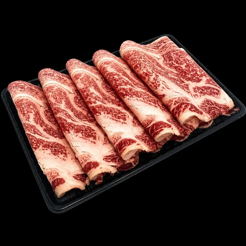 [CBJ00402] Kagoshima Wagyu A4 Ribeye Shabu Shabu 250g/pack