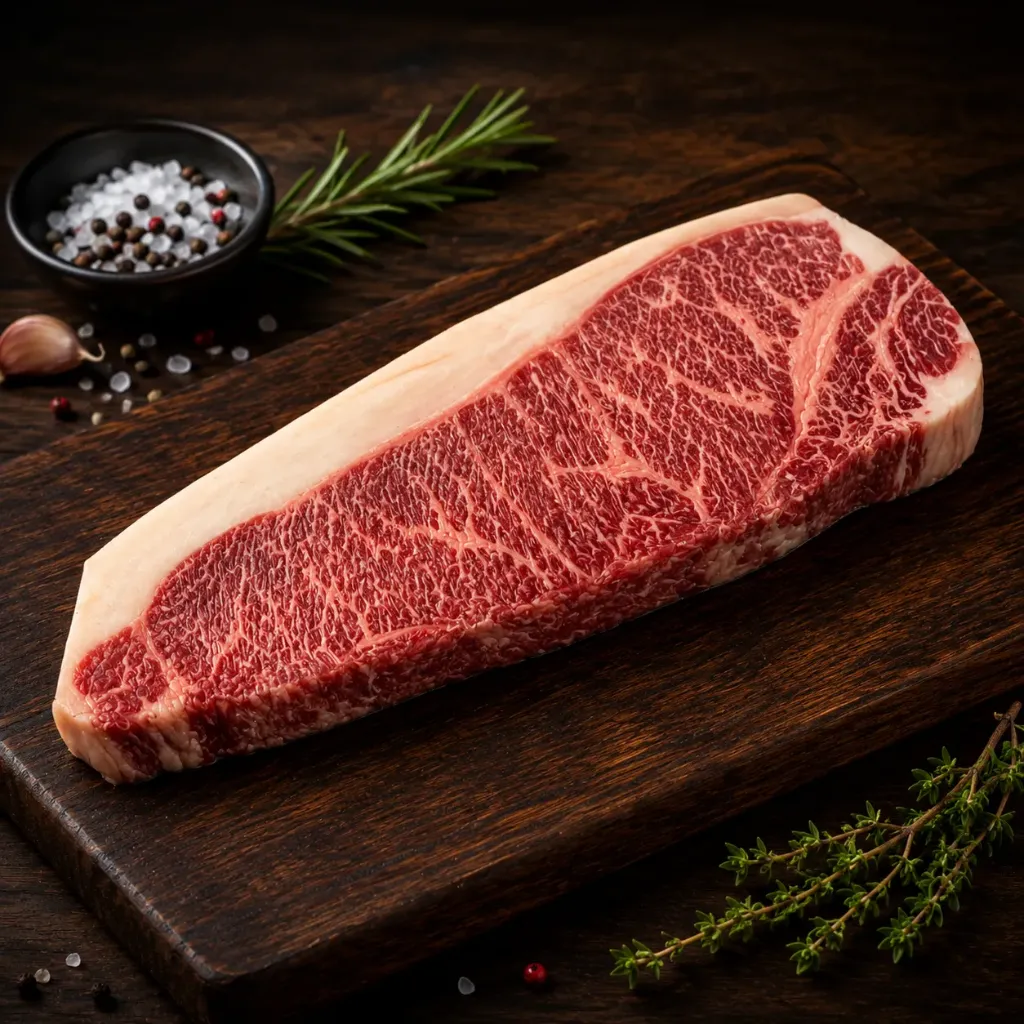 [CBJ019106] Japanese Beef F1 Striploin Steak (221 - 240g)