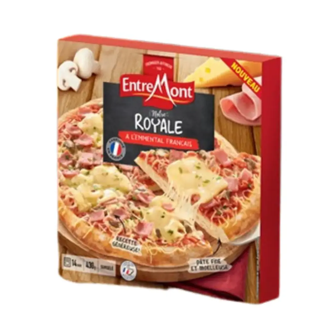 [RTE001] Entremont Royale-Ham & Emmental Cheese Pizza 430g