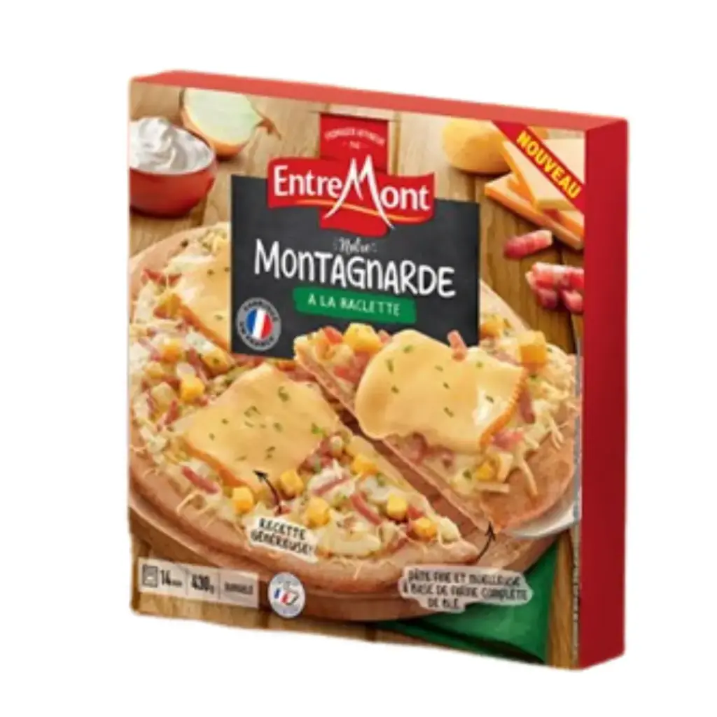 [RTE002] Entremont Montagnarde-Bacon & Raclette Cheese Pizza 430g