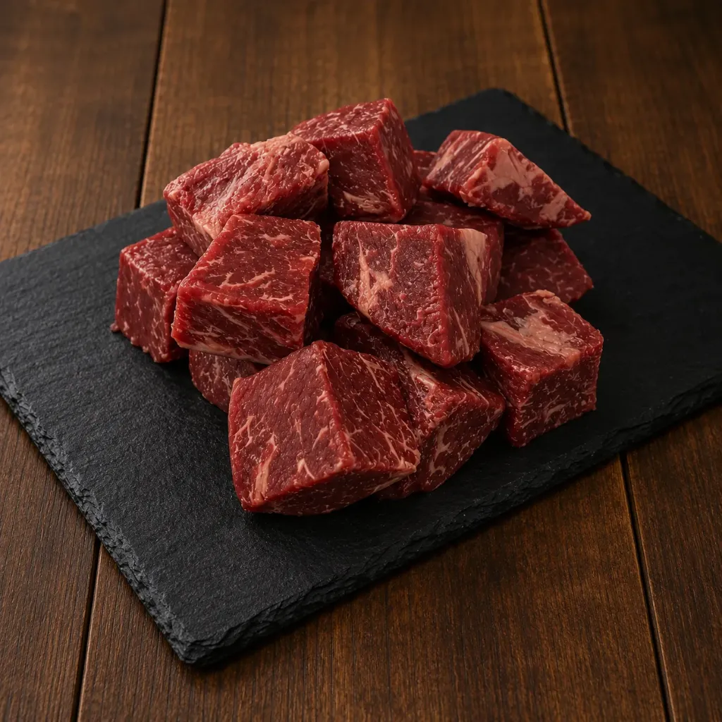 [CDBA041] Omino Australian Wagyu Topside MB6-7 Diced Cut 250g/pack
