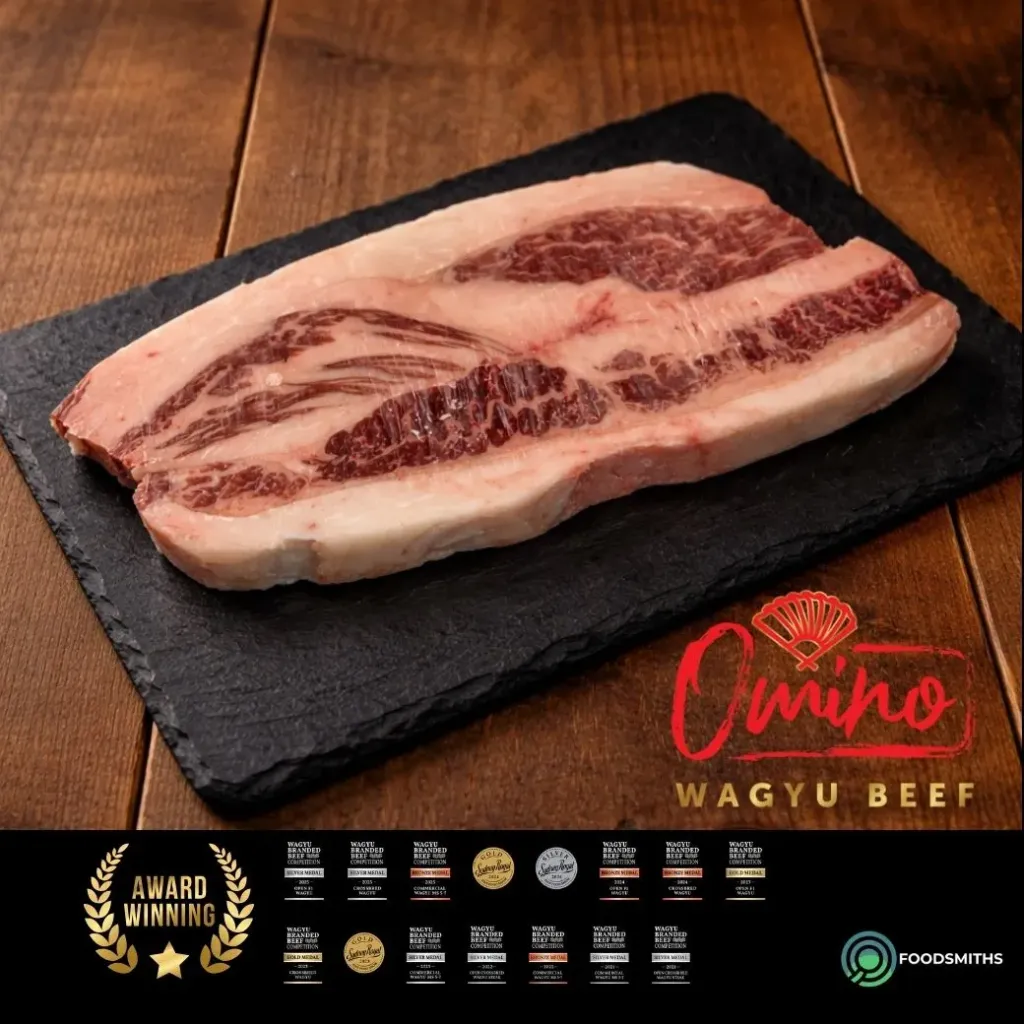 Omino Australian Wagyu Karubi Plate MB6-7 Steak