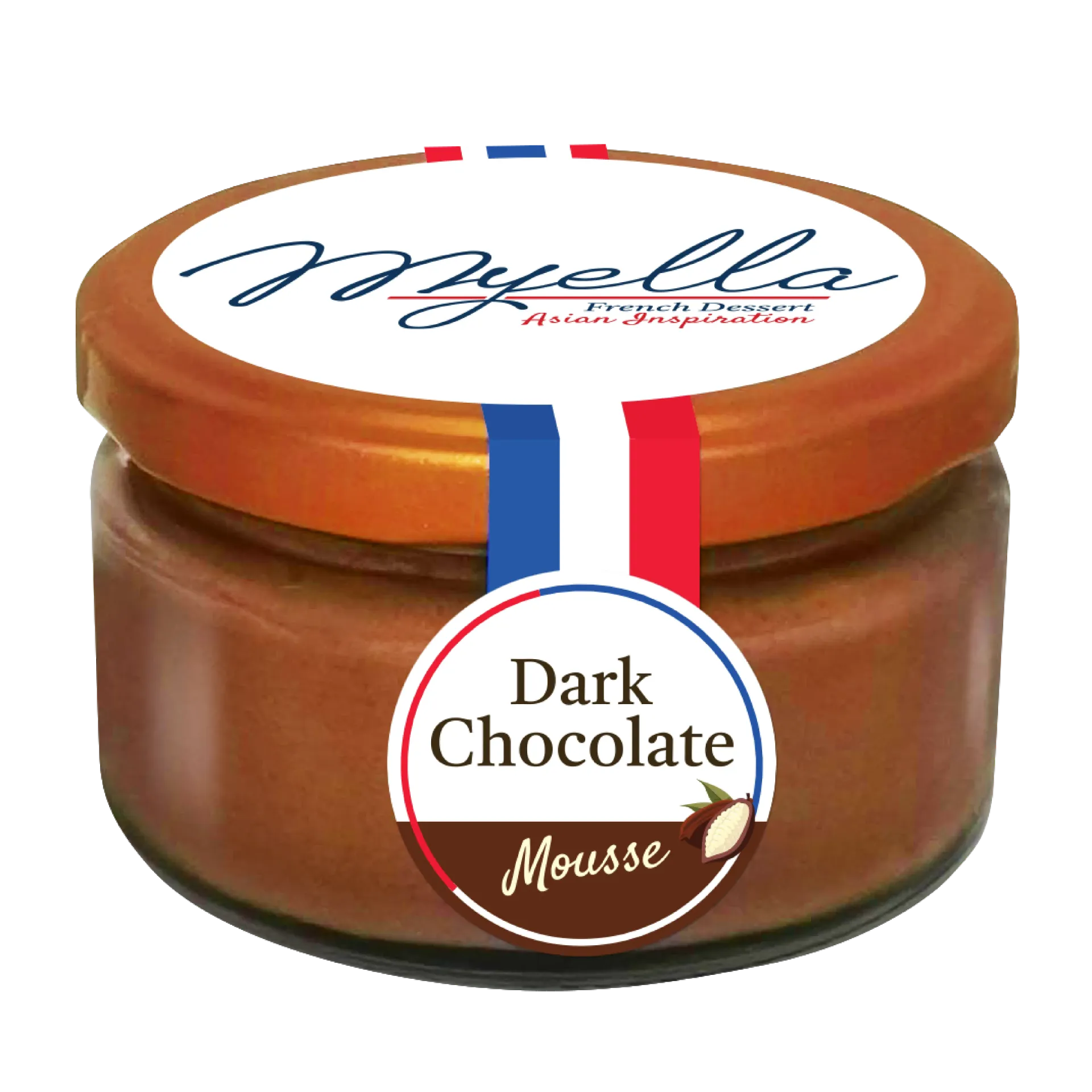[DS019] MyElla Dark Chocolate Mousse 63%  190ml/pc