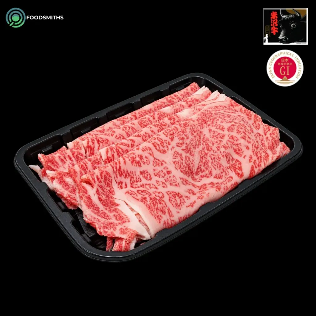 Yonezawa Wagyu A5 Ribeye Shabu Shabu 150g/pack