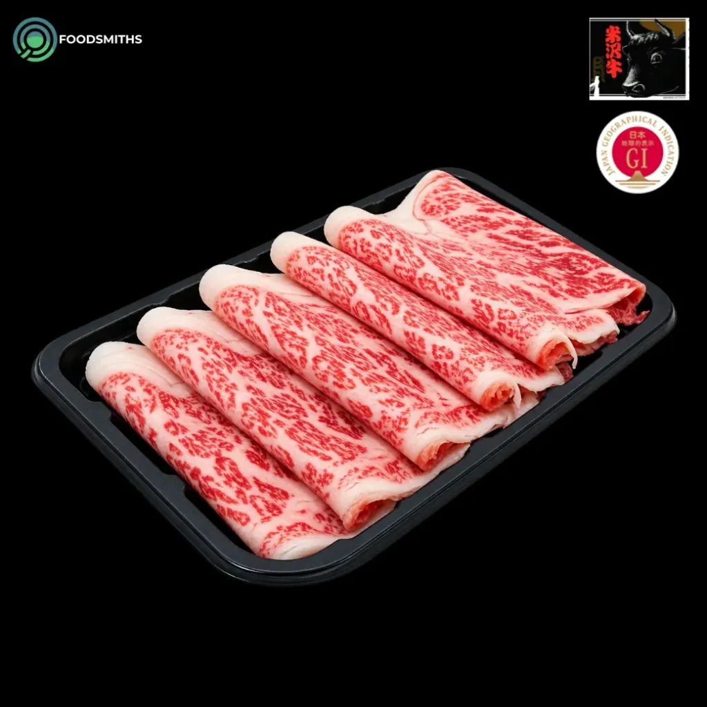 Yonezawa Wagyu A5 Striploin Shabu Shabu 150g/pack