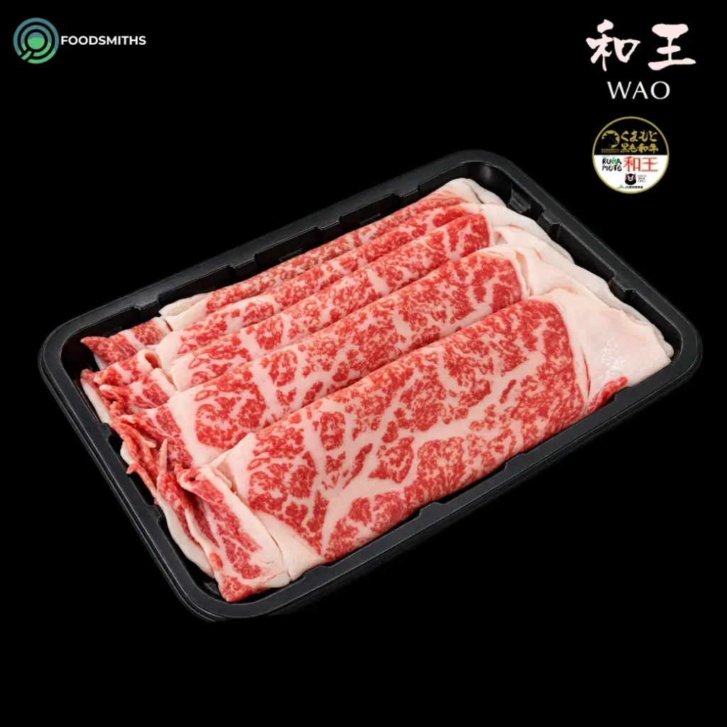 Wao Wagyu A5 Ribeye Shabu Shabu 150g/pack