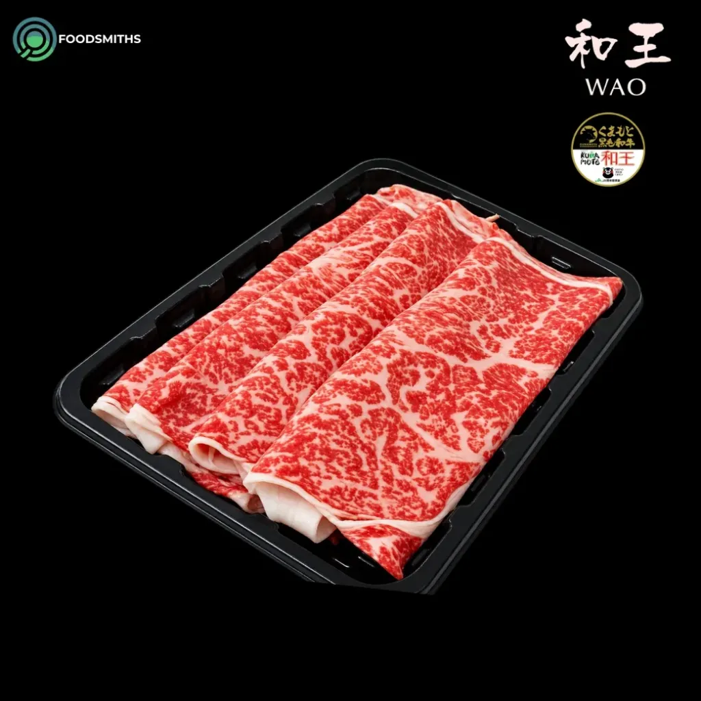 Wao Wagyu A5 Striploin Shabu Shabu 150g/pack