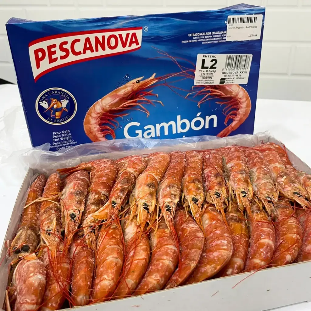 [SF001] Frozen Argentine Red Shrimp