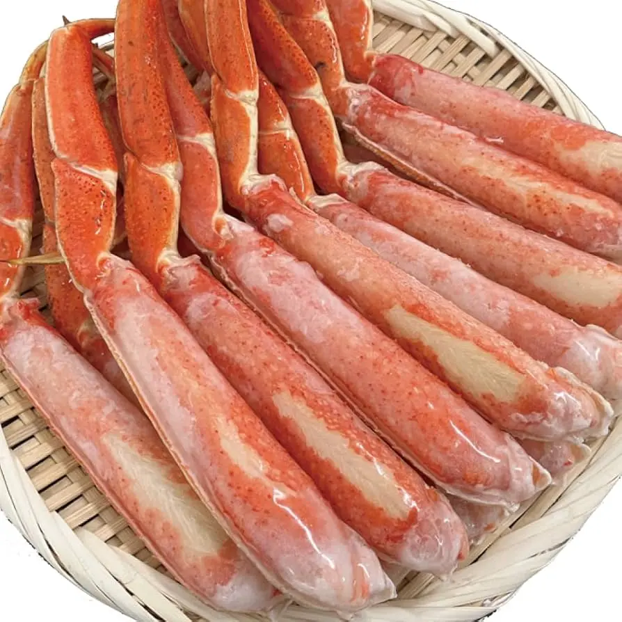Frozen Zuwai Red Snow Crab Portion Meat ขาปูซูไว แช่แข็ง (26/30) 1kg/pack