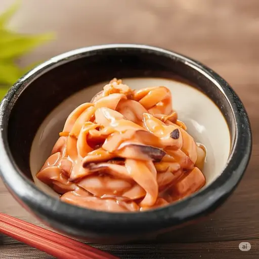 [AJ018] Frozen Ika Shio Kara (Salted Squid) (Azuma) อิกะชิโอการะ แช่แข็ง 500g/pack 