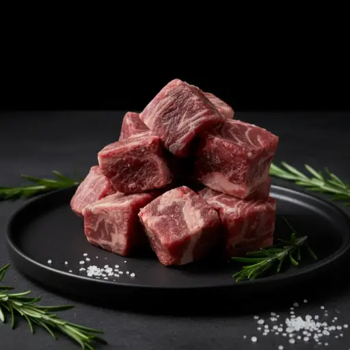 [CPSP02] Iberico Pork Cheek Cube Steak 200g/pack