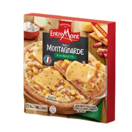 [RTE002] Entremont Montagnarde-Bacon & Raclette Cheese Pizza 430g