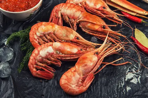 Frozen Argentina Red Shrimp กุ้งแดงอาร์เจนติน่า แช่แข็ง