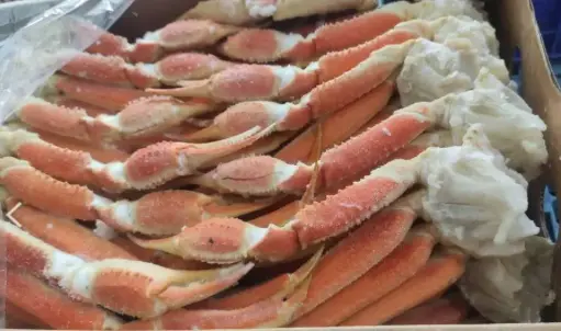 [SF018] Frozen Boiled Snow Crab ขาปูซุไว แช่แข็ง Size 2L (Zuwai 200-250g)