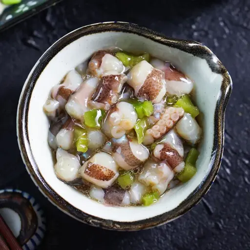 [AJ009] Frozen Tako Wasabi (Azuma) ทาโกะ วาซาบิ 100g/pack 