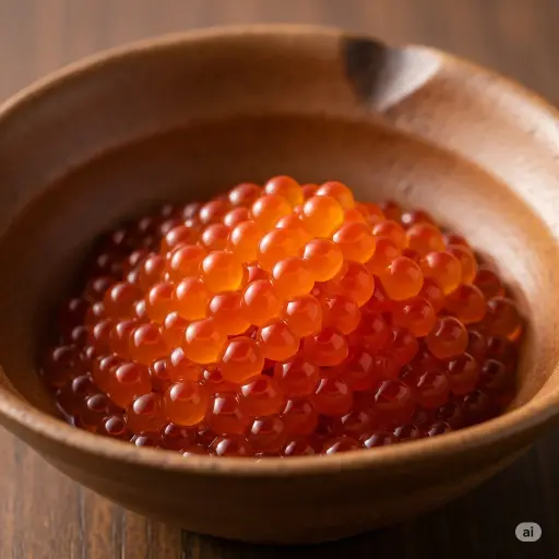 [AJ011] Frozen Chum Shoyu Ikura ไข่ปลาแซลม่อนชัม แช่แข็ง 500g/pack