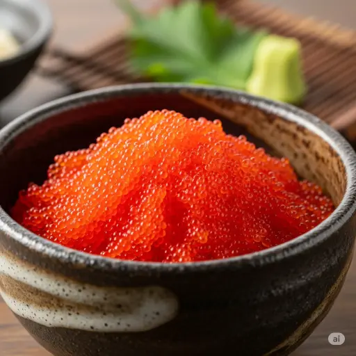 [AJ016] Frozen Ebiko (Orange) ไข่กุ้งส้ม แช่แข็ง 500g/pack